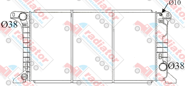RW017230M Radiator